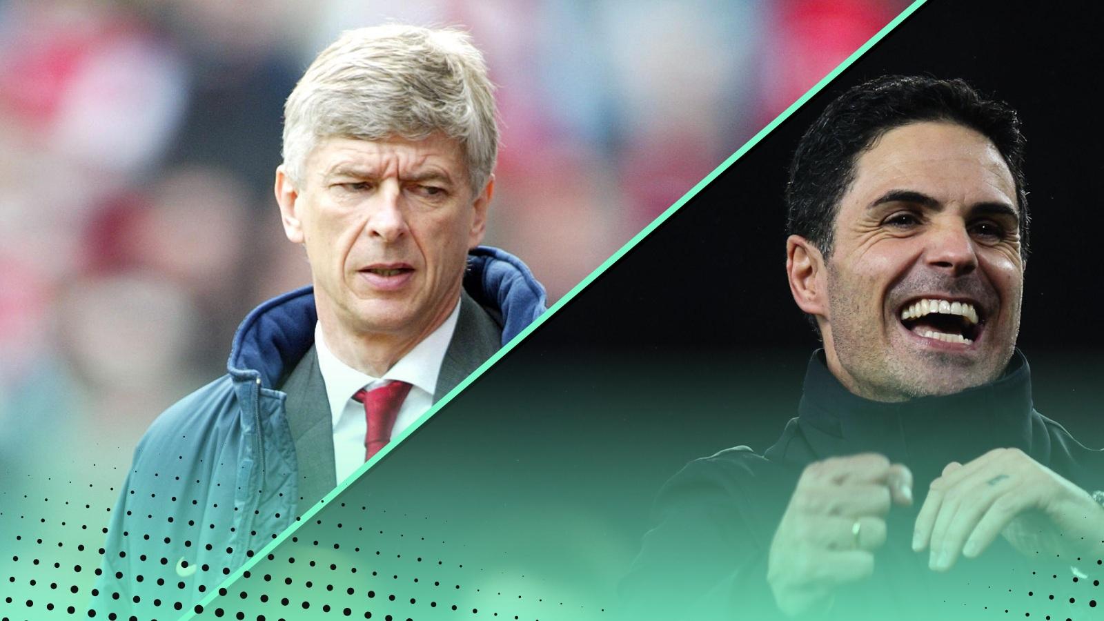 Arsene Wenger and Mikel Arteta feature in our quiz of Arsenal's post-war managers