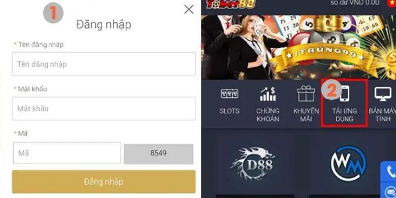 Hướng dẫn tải app Tobet88 về thiết bị di động chi tiết, nhanh chóng và an toàn