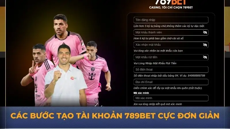 Đăng ký 789Bet – Trải nghiệm cá cược tại sân chơi uy tín