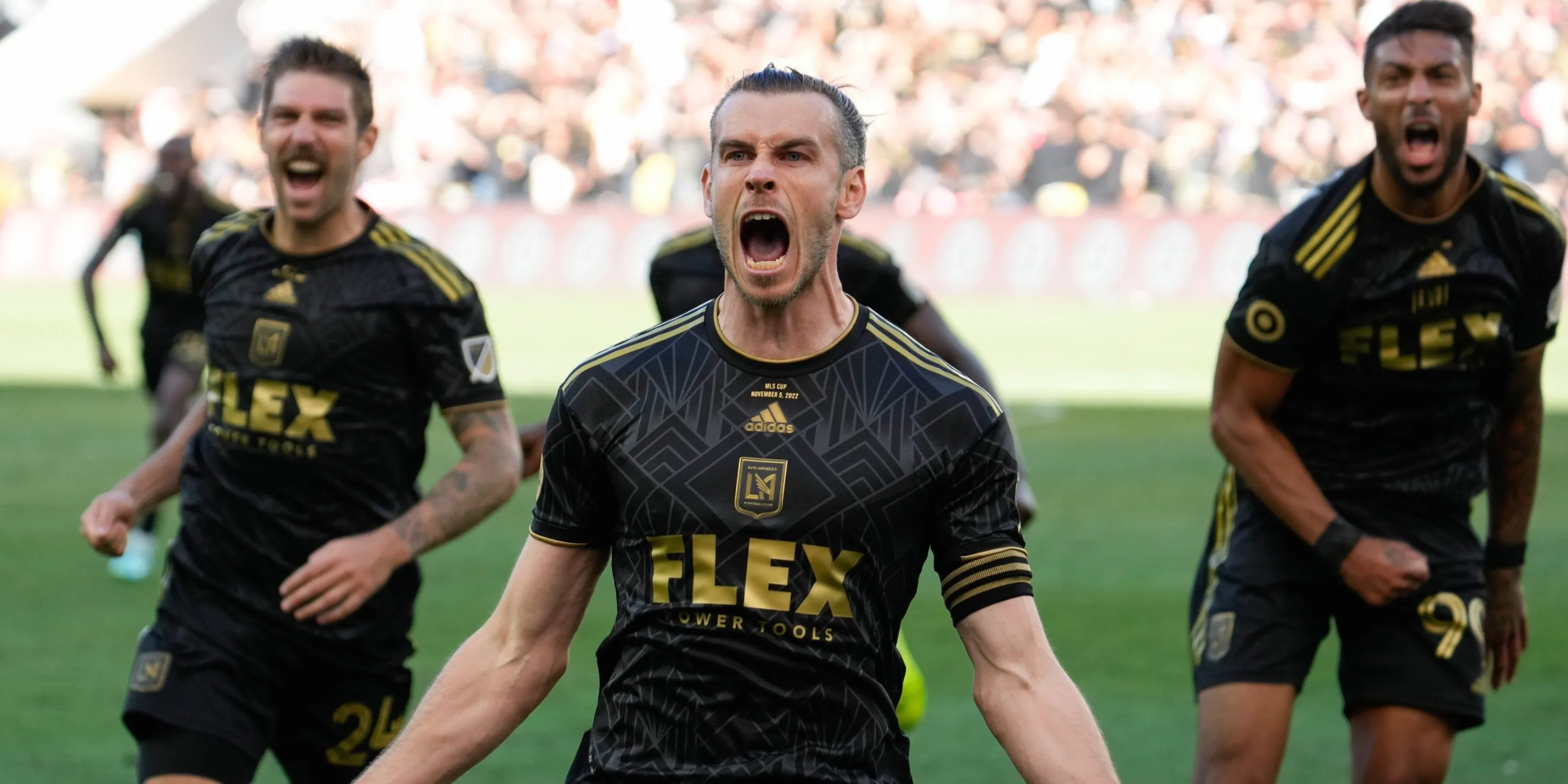 Gareth Bale ăn mừng cùng Los Angeles FC