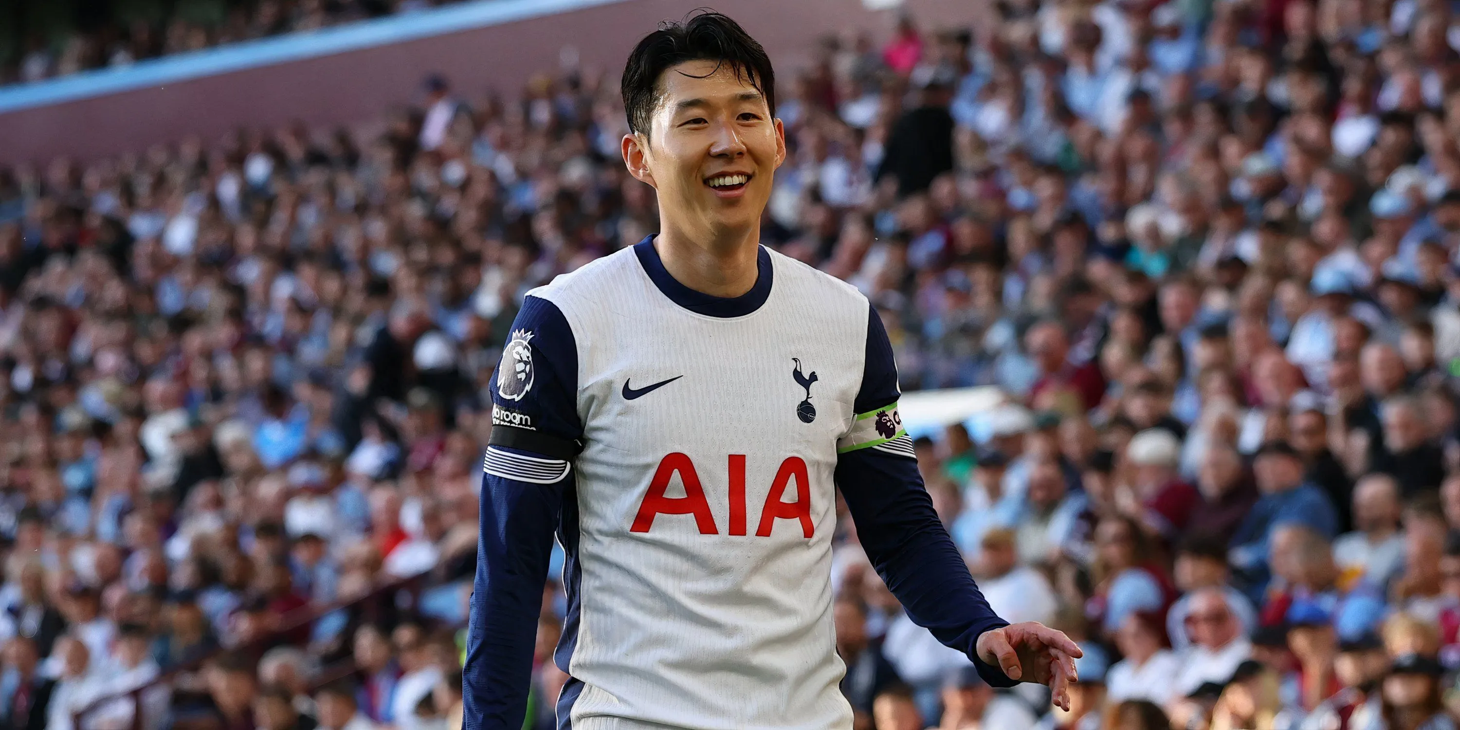 Hình ảnh cầu thủ Son Heung-min của Tottenham trong trận đấu