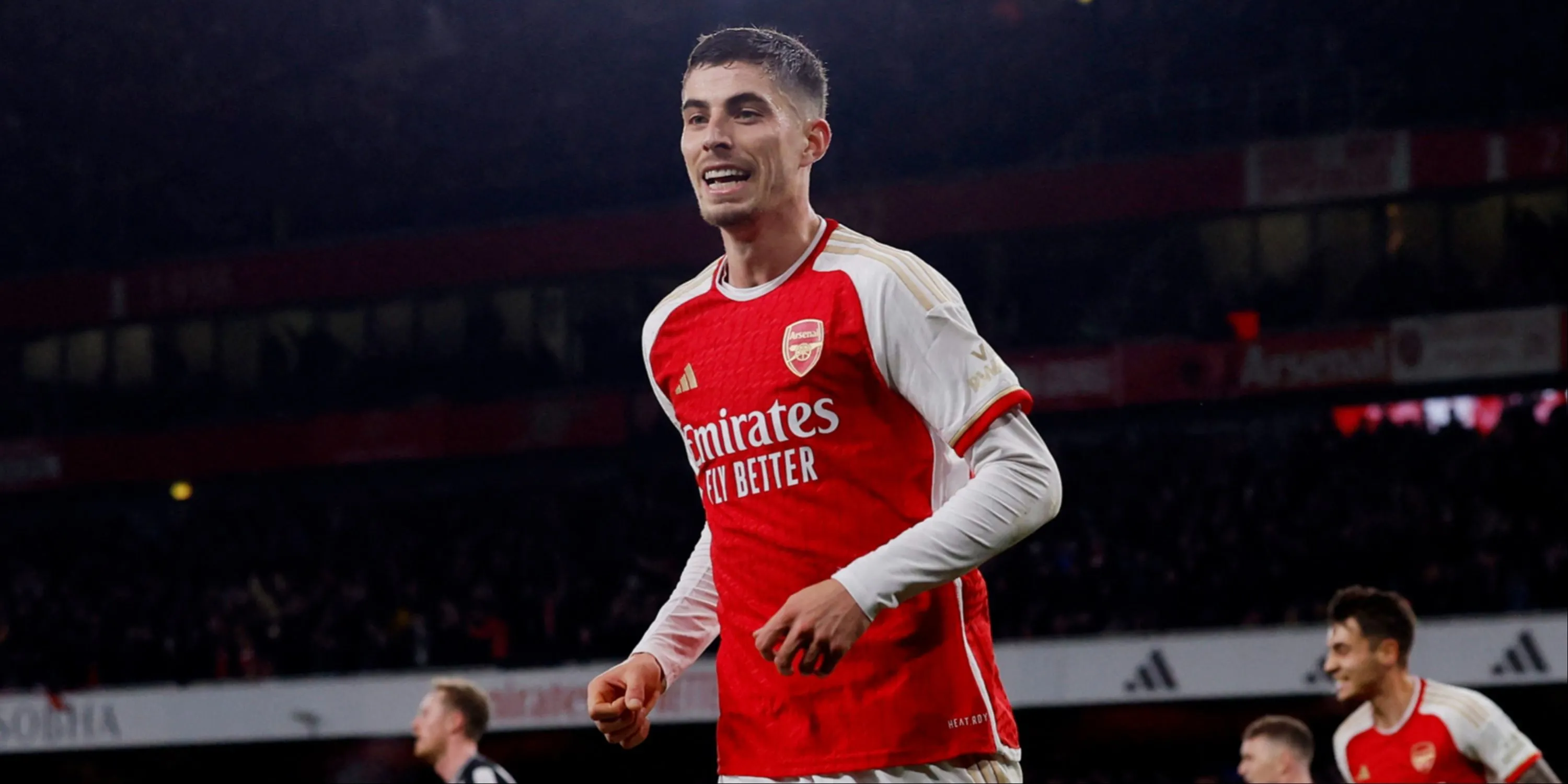 Kai Havertz trong một trận đấu của Arsenal