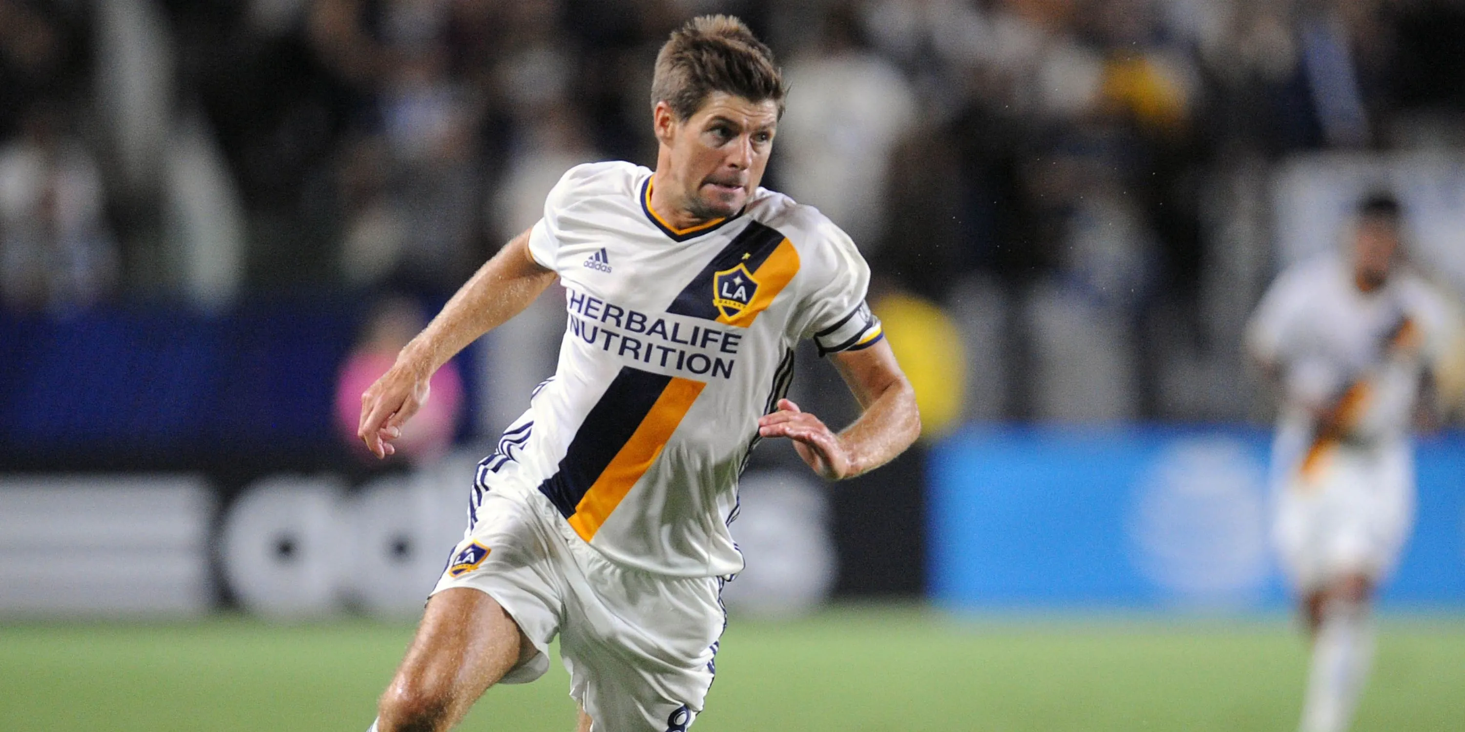 Steven Gerrard trong màu áo LA Galaxy
