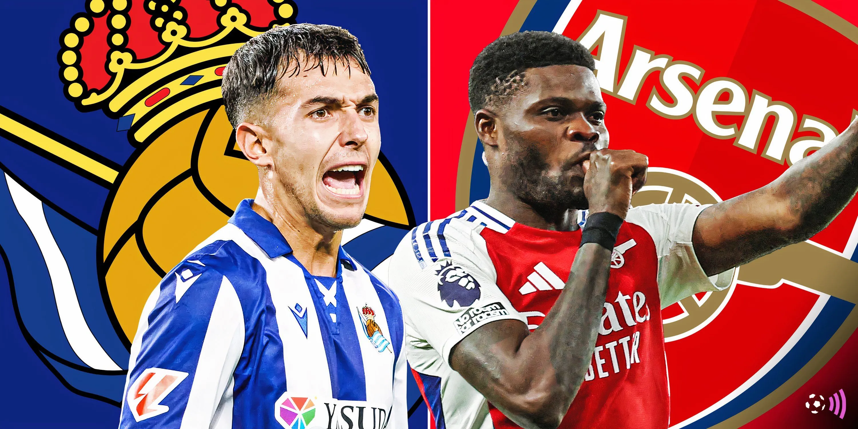 Tiền vệ Martin Zubimendi trong trận đấu, phong cách chơi bóng tương đồng Thomas Partey của Arsenal