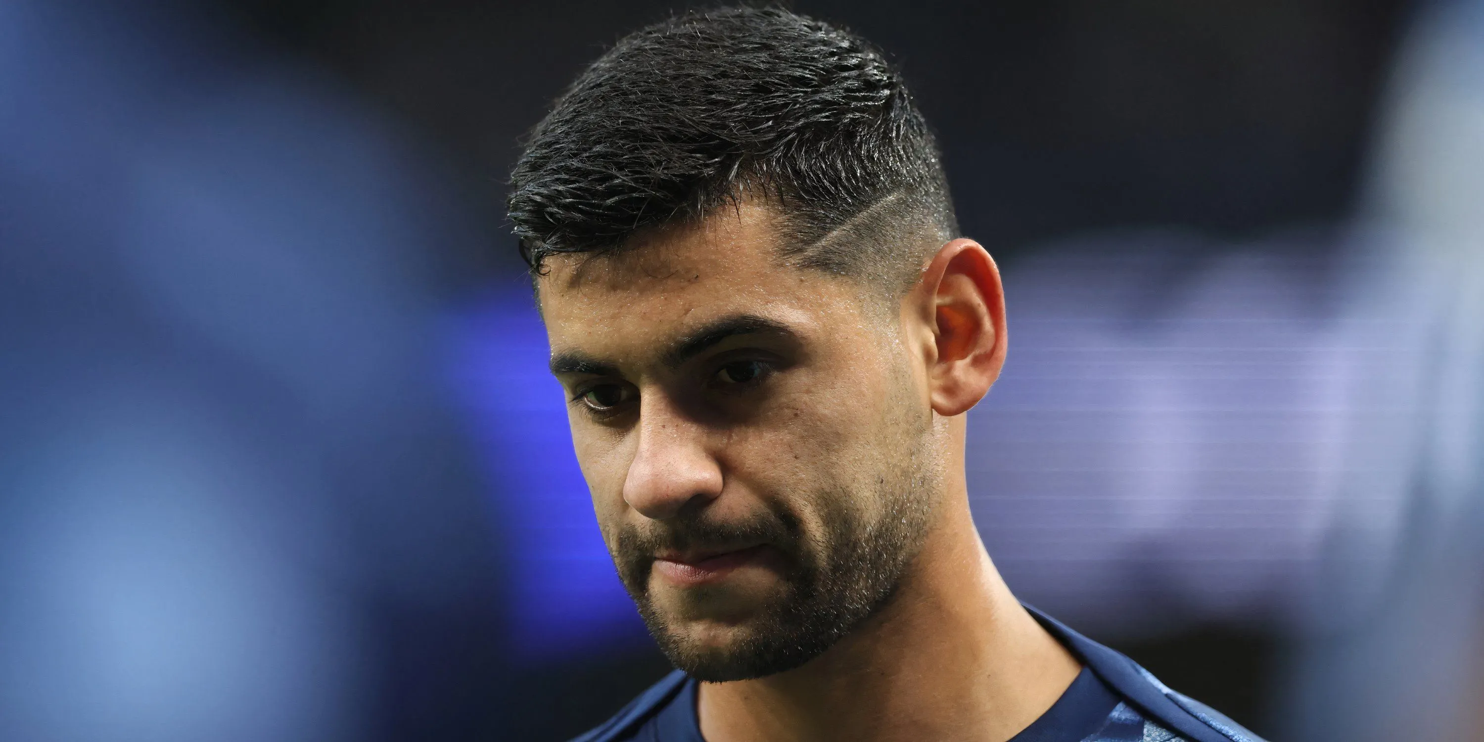 Trung vệ Cristian Romero trong màu áo Tottenham.