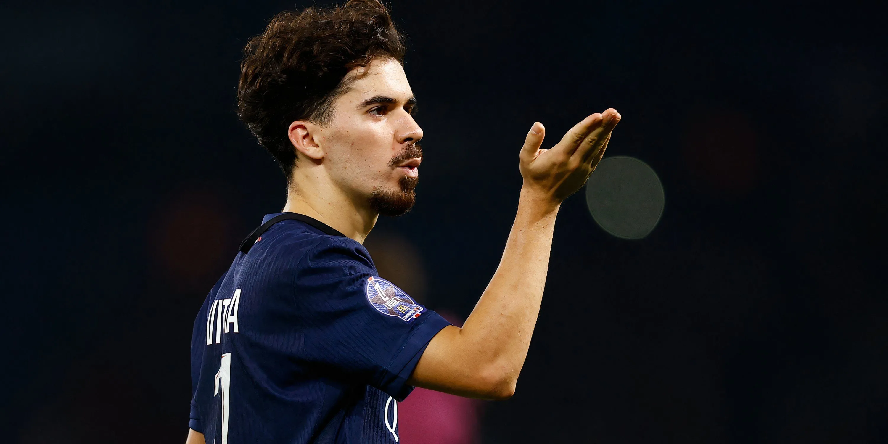 Vitinha trong màu áo PSG