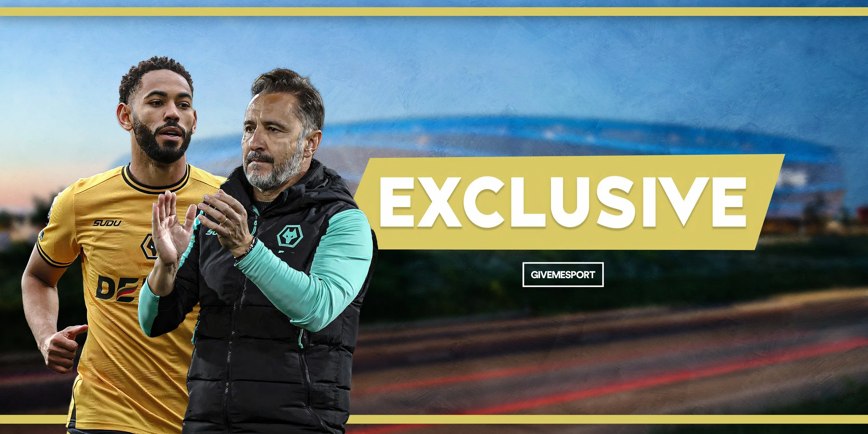 Tiền đạo Matheus Cunha và huấn luyện viên Vitor Pereira của Wolves