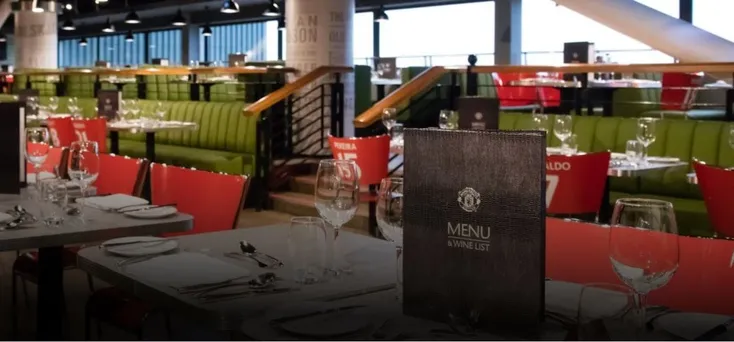 Không gian trải nghiệm hospitality sang trọng tại sân Old Trafford