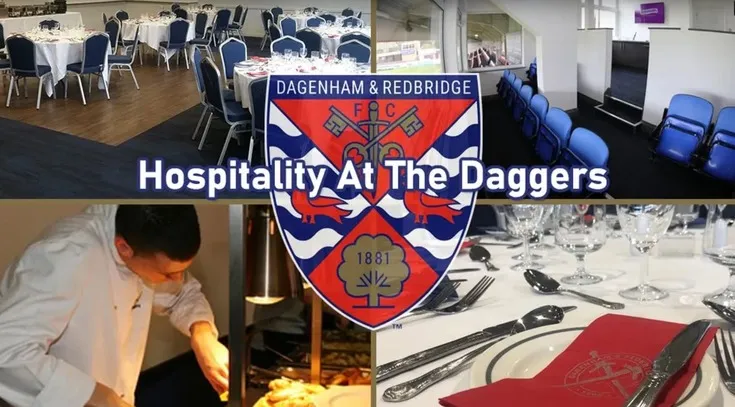 Khu vực dịch vụ khách sạn VIP (Hospitality) tại sân vận động Victoria Road.