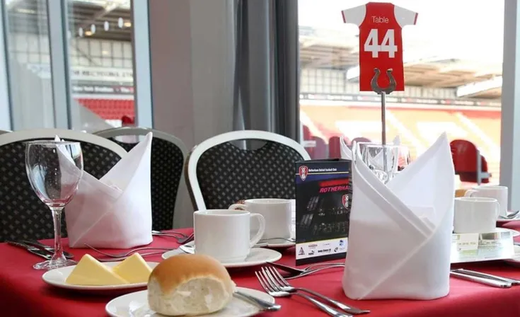 Khu vực khách sạn sang trọng tại New York Stadium của Rotherham United