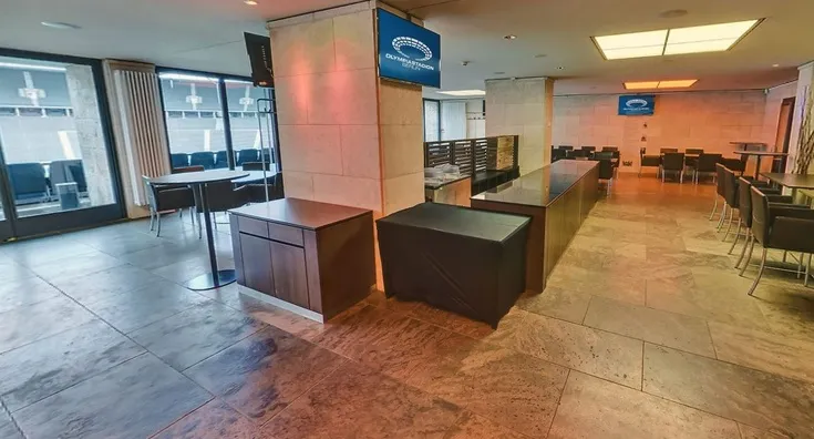 Khu vực khách sạn VIP và phòng chờ cao cấp tại Olympiastadion Berlin