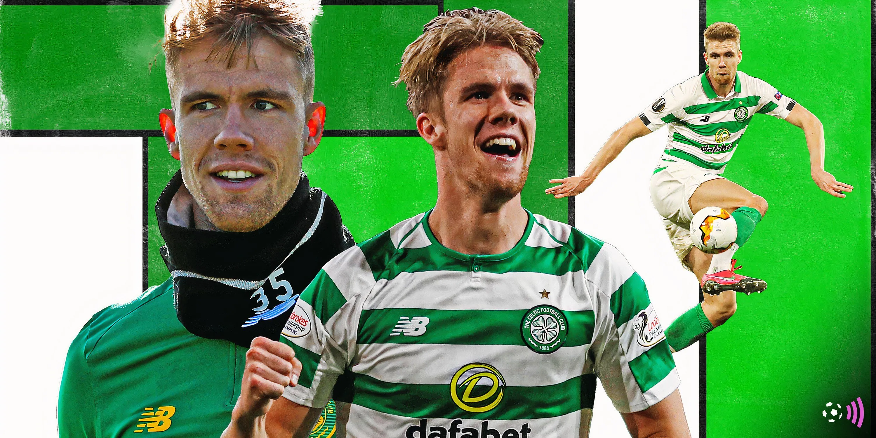 Kristoffer Ajer khi còn thi đấu cho Celtic