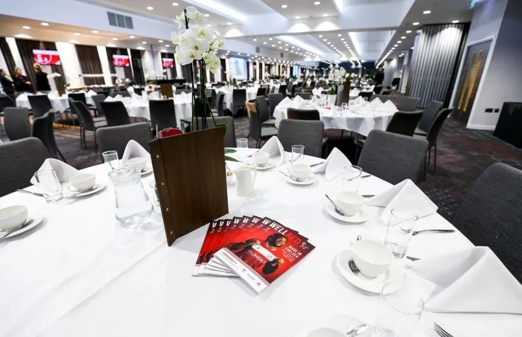 Sảnh tiếp đón khách VIP sang trọng tại sân vận động Ashton Gate
