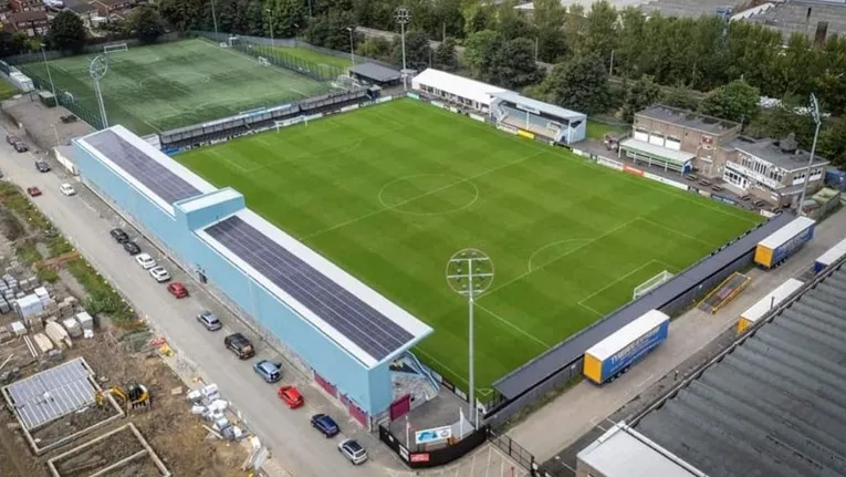 Sơ đồ bố trí chỗ ngồi tại sân Mariners Park South Shields, hướng dẫn khu vực khán giả và cổ động viên