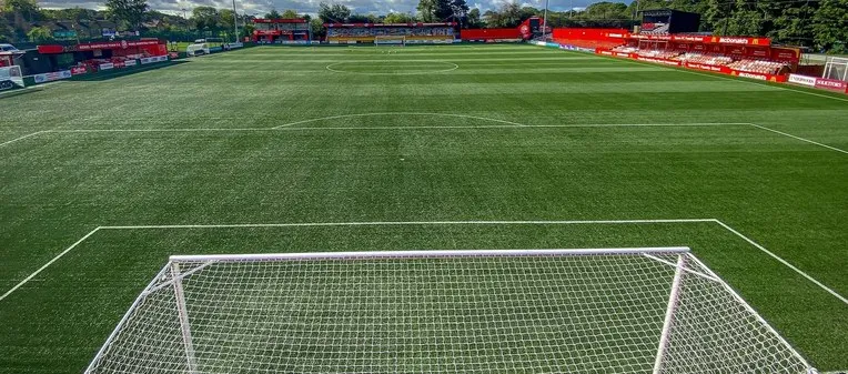 Sơ đồ bố trí chỗ ngồi và các khán đài chính tại sân vận động Vauxhall Road của Hemel Hempstead Town FC