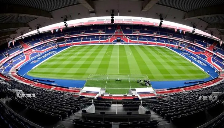 Sơ đồ chi tiết các khán đài và khu vực chỗ ngồi tại sân Parc des Princes