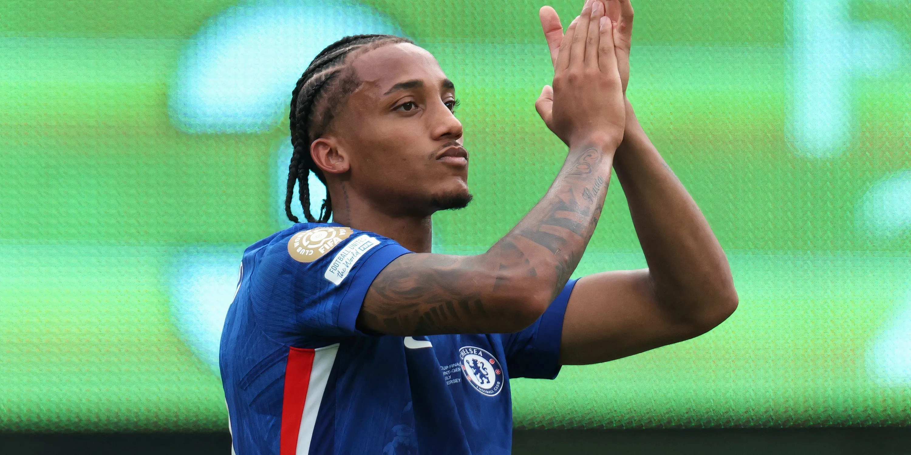 Tiền đạo Joao Pedro trong màu áo Chelsea