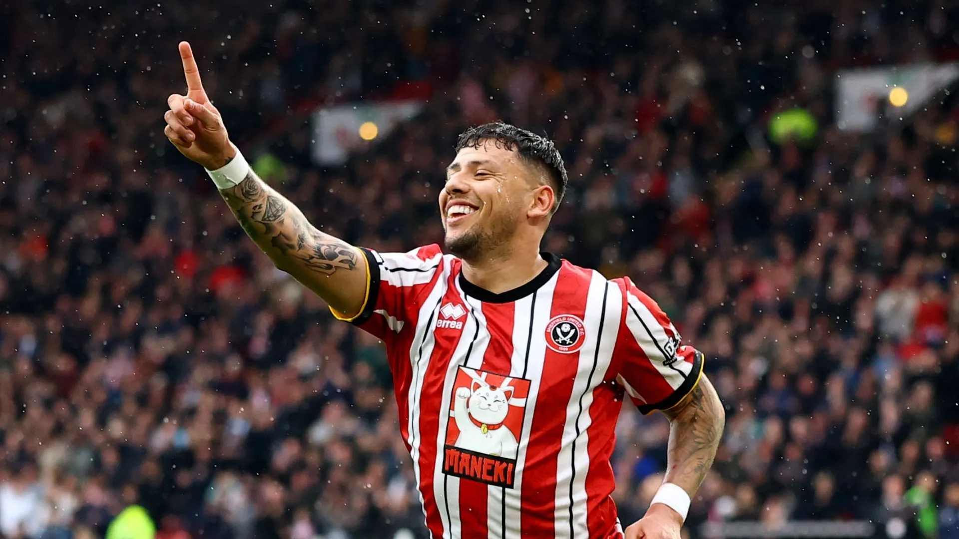Tiền vệ Gustavo Hamer trong màu áo Sheffield United