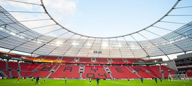 Tổng quan khán đài BayArena