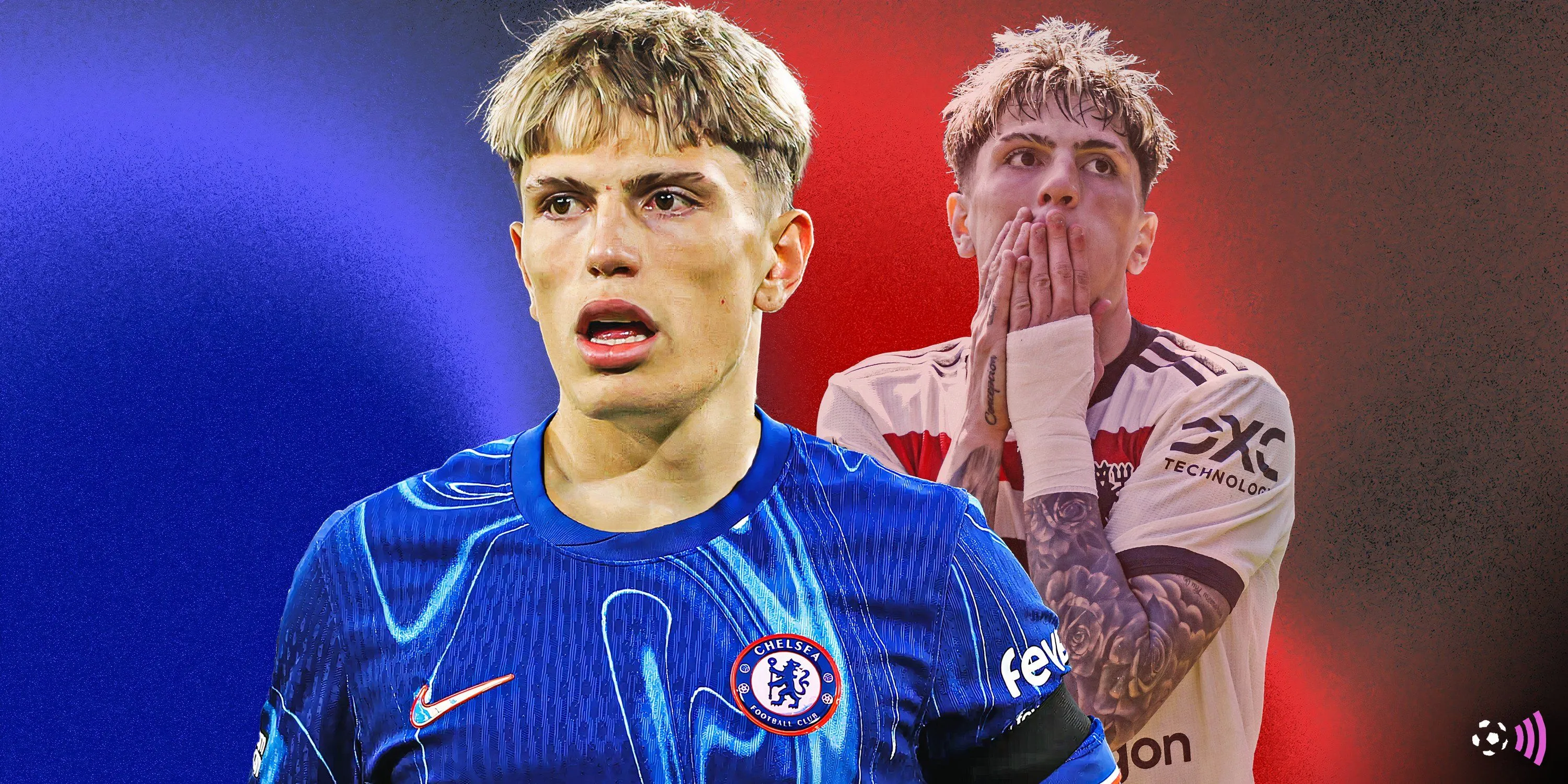 Cầu thủ Alejandro Garnacho trong màu áo Man United, mục tiêu chuyển nhượng tiềm năng của Chelsea mùa hè này.