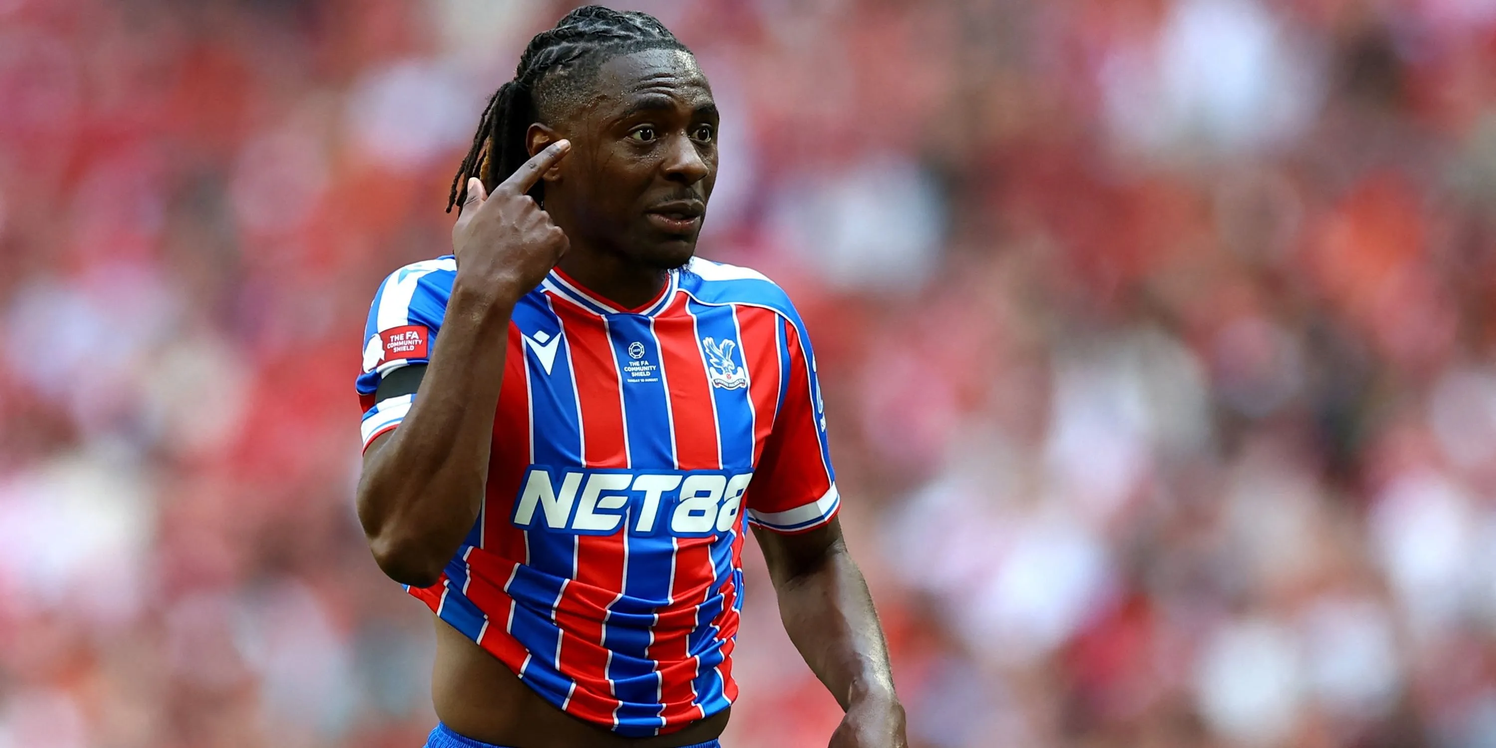 Eberechi Eze, ngôi sao của Crystal Palace, trong trận đấu tại Ngoại hạng Anh
