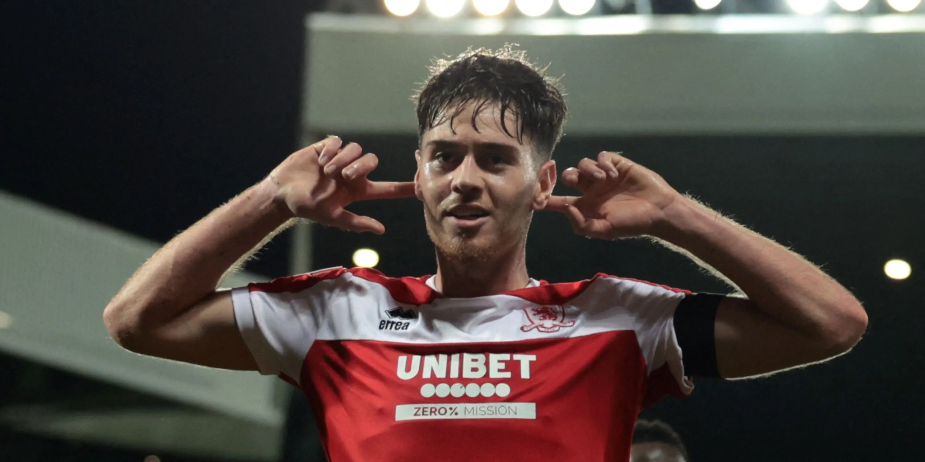 Hayden Hackney trong màu áo Middlesbrough, mục tiêu chuyển nhượng của Manchester United