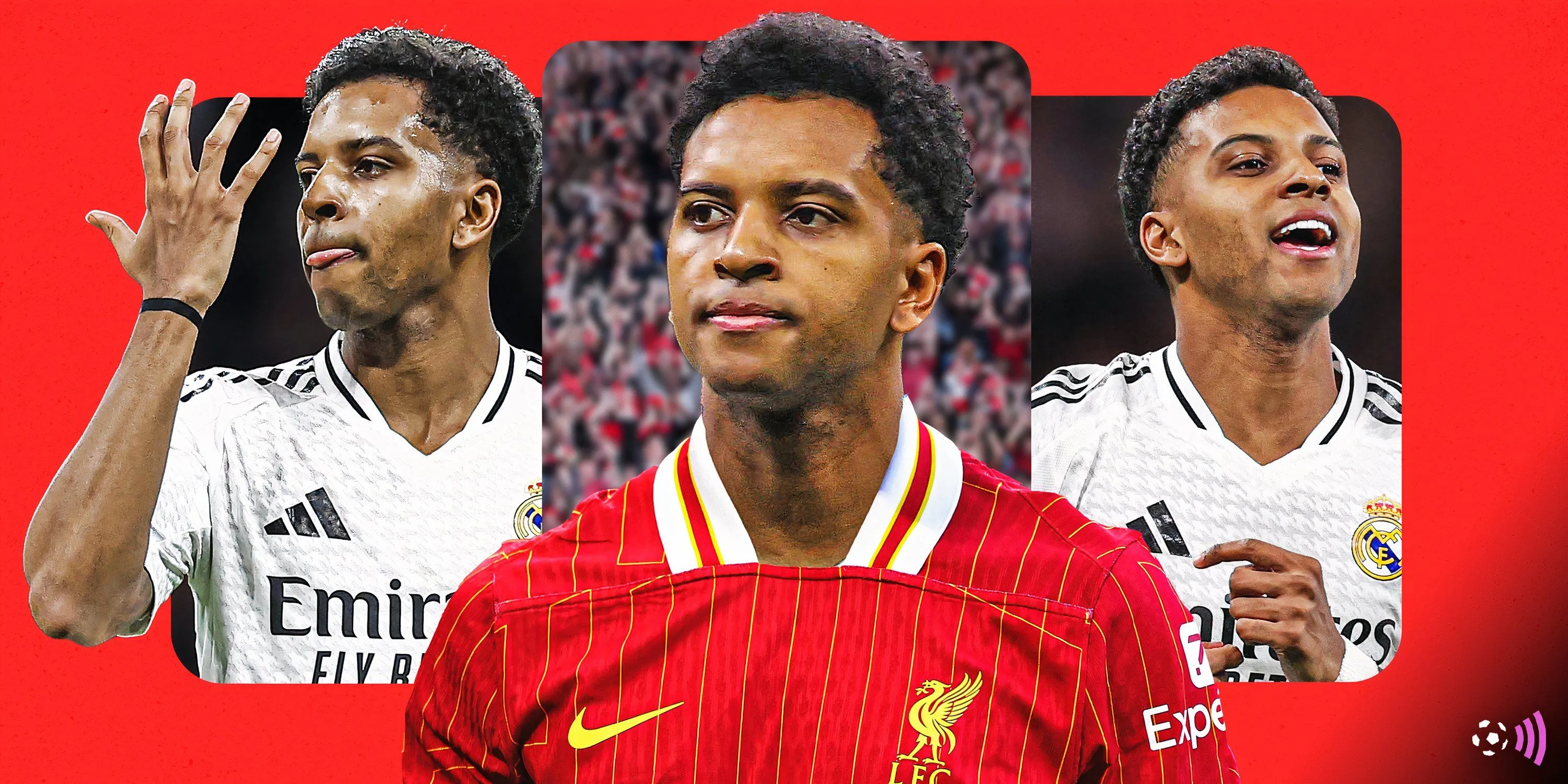 Tiền đạo Rodrygo của Real Madrid, mục tiêu chuyển nhượng của Liverpool