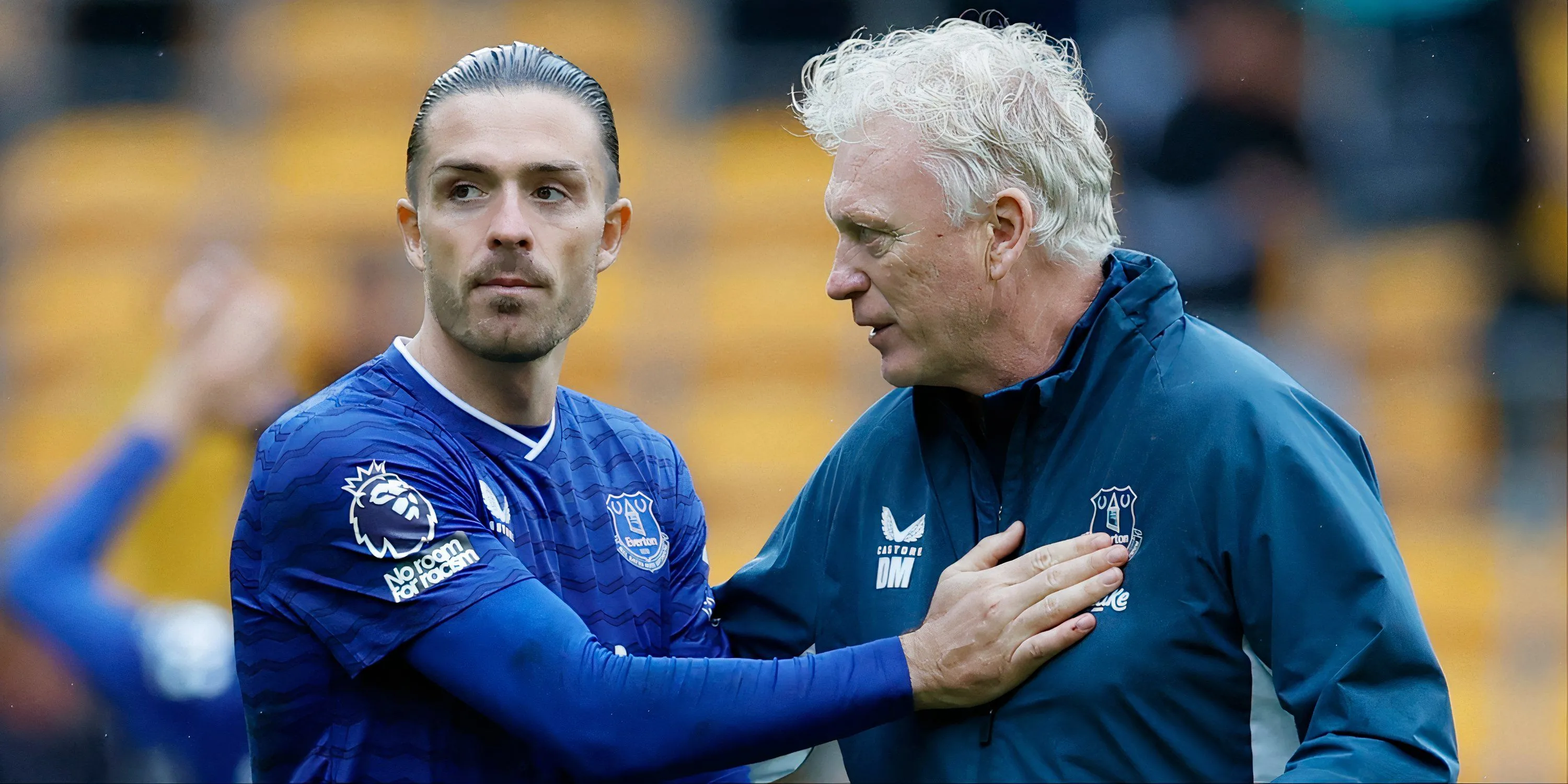 Huấn luyện viên David Moyes của Everton, người đã tin tưởng vào Jack Grealish để tăng cường hỏa lực tấn công