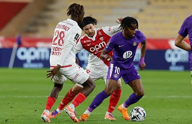 Các cầu thủ Monaco triển khai tấn công, hướng đến chiến thắng trước Nantes ở Ligue 1