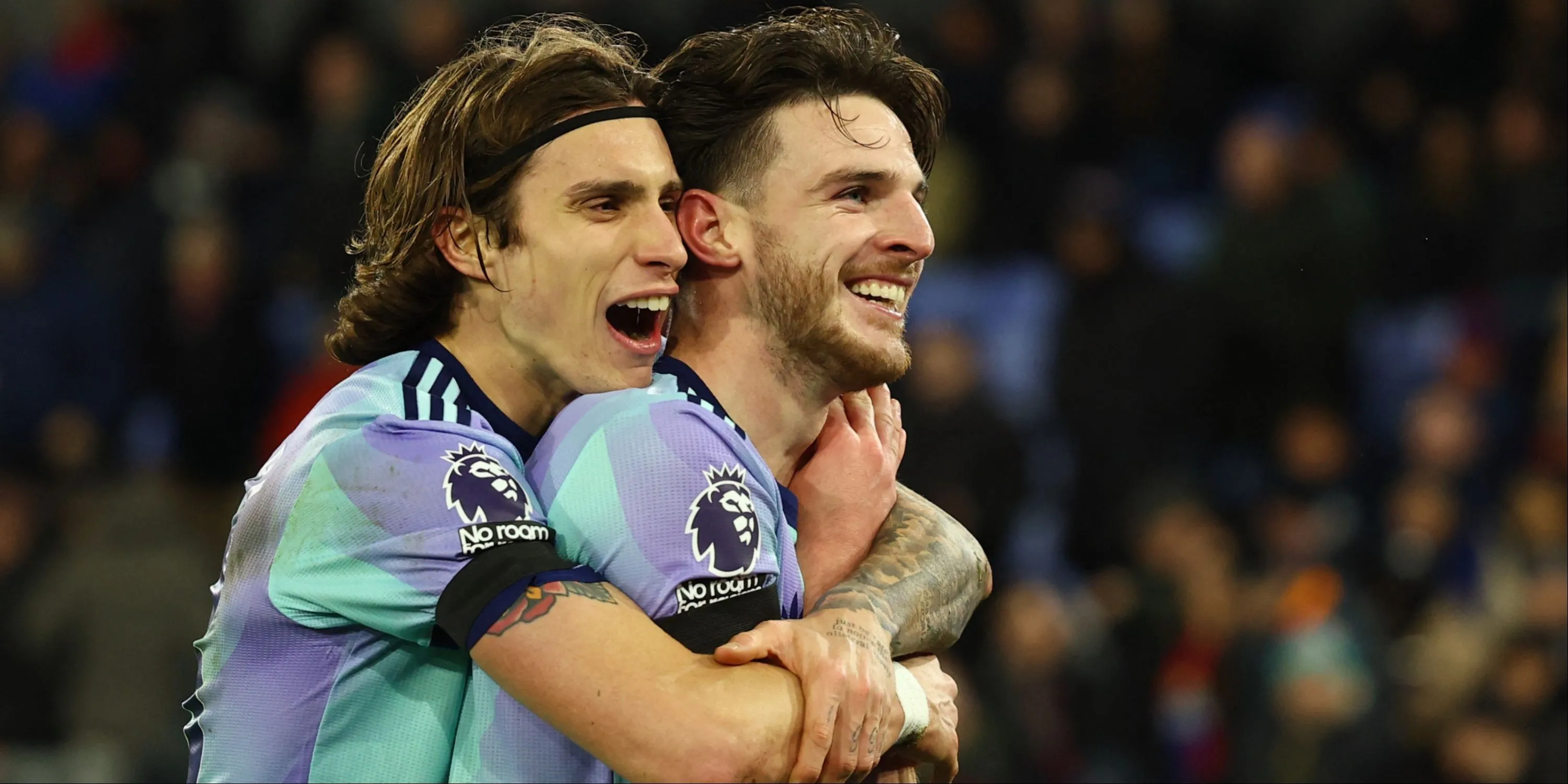Calafiori và Declan Rice trong khâu giữ nhịp và thu hồi bóng