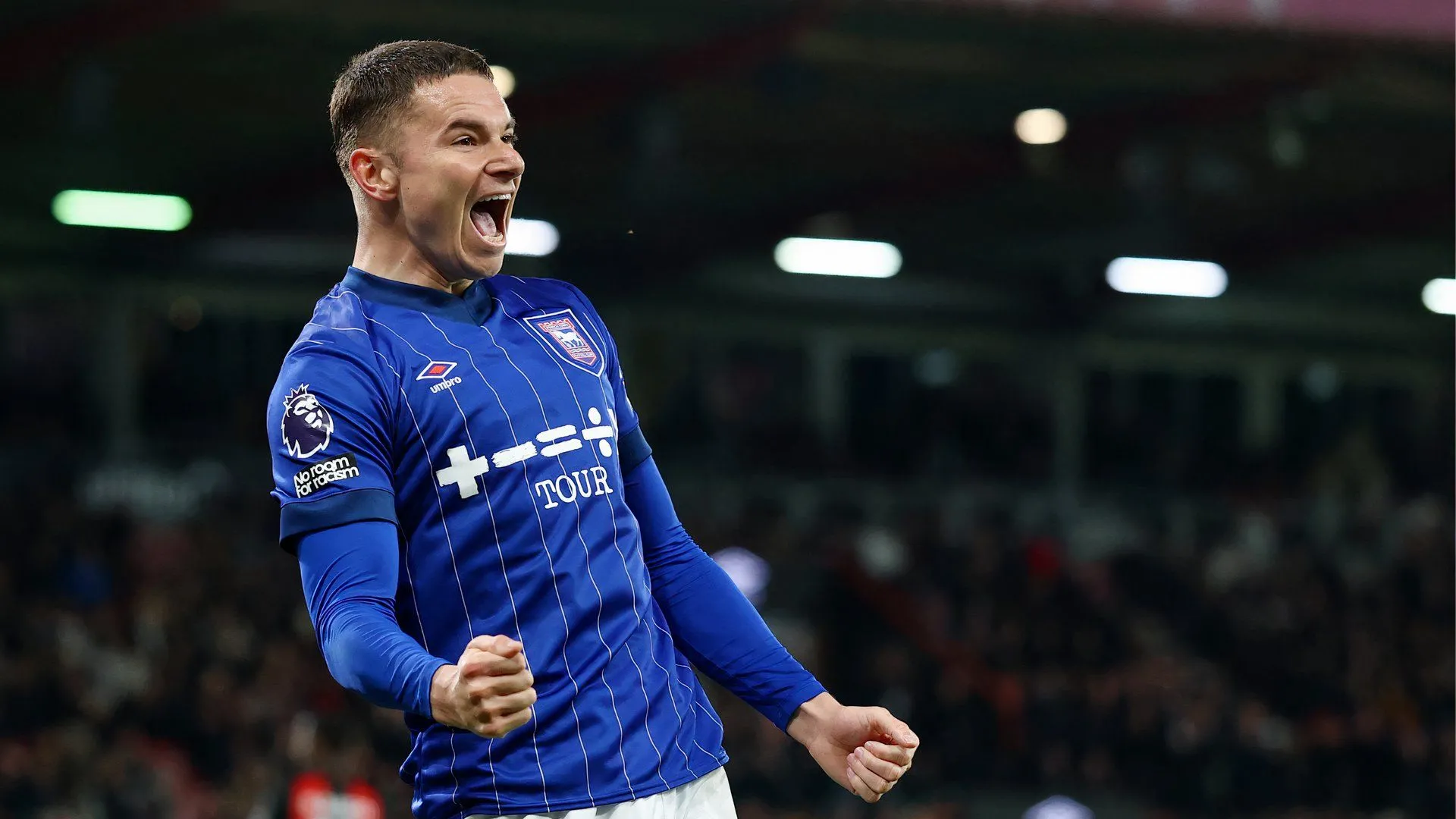Conor Townsend trong trận đấu cho Ipswich