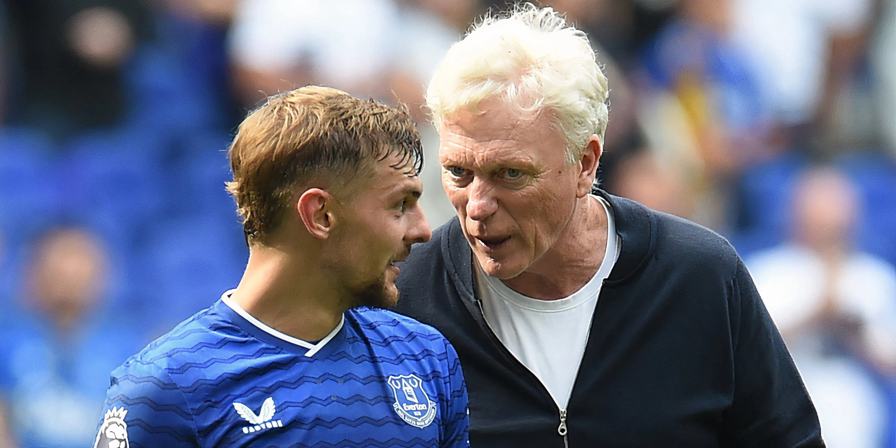 Kiernan Dewsbury‑Hall trong màu áo Everton, vai trò kết nối tuyến giữa